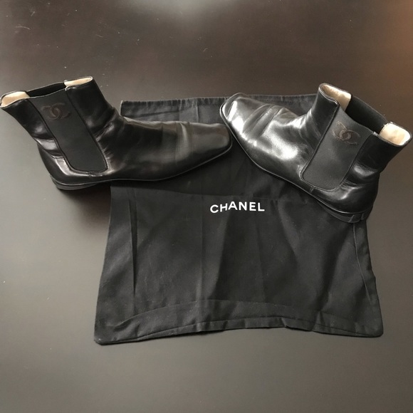 Chanel black booties - Picture 1 of 8